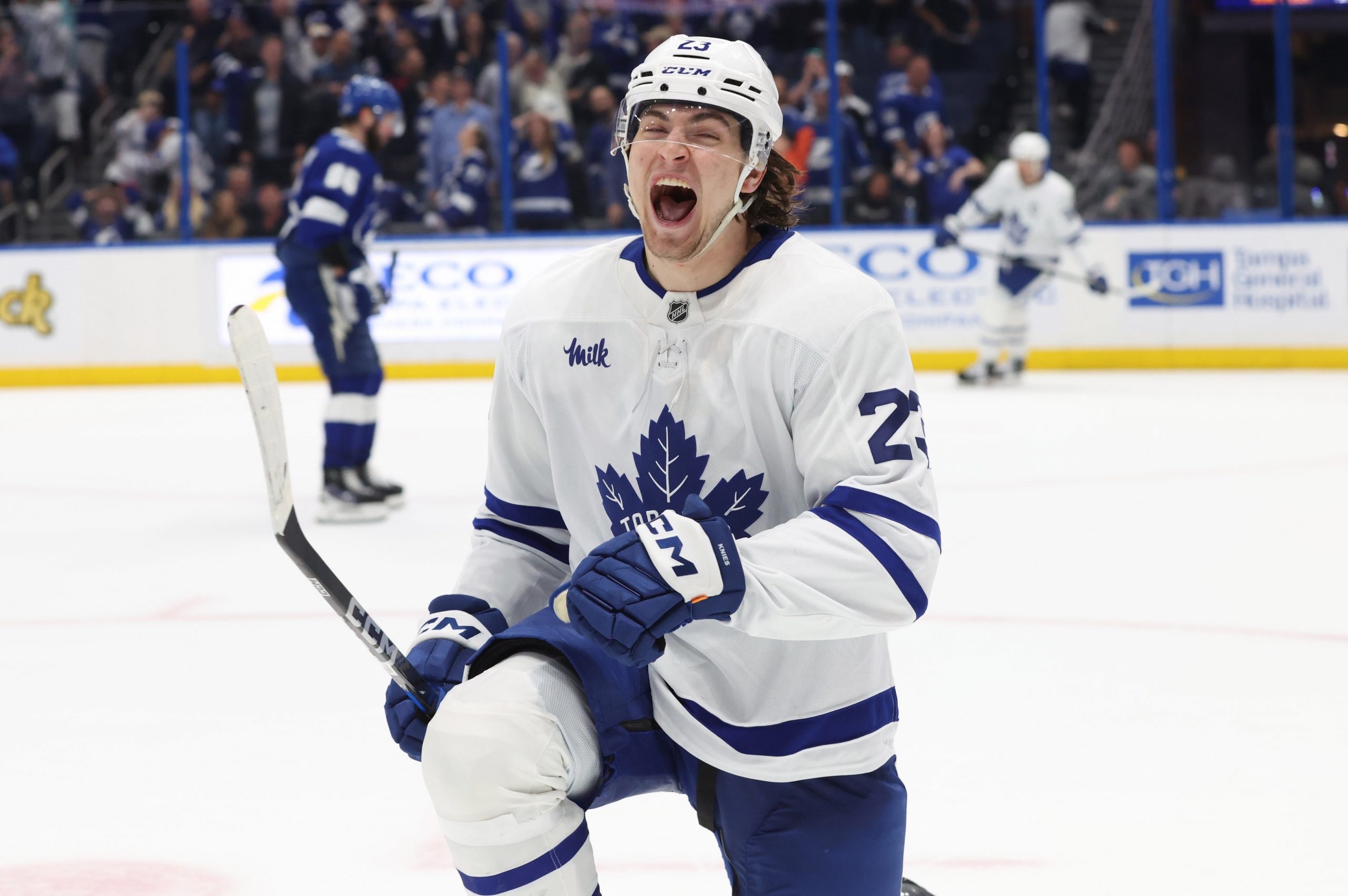 Matthew Knies Steps Up for the Toronto Maple Leafs